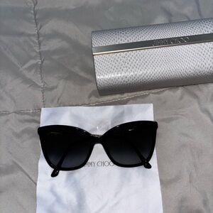 Jimmy Choo Black Sunglasses